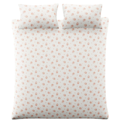 Laura Ashley "Pensham Stripe" Duvet Cover Set in Sage Pink