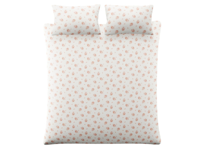 Laura Ashley "Pensham Stripe" Duvet Cover Set in Sage Pink