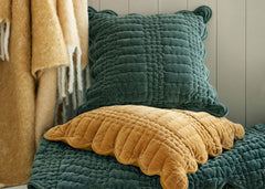 Laura Ashley "Scalloped" Decorative Filled Cushion - 43 x 43 cm