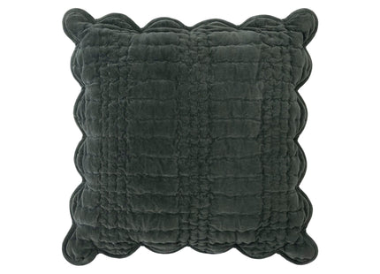 Laura Ashley "Brady Scalloped" Decorative Filled Cushion - 43 x 43 cm
