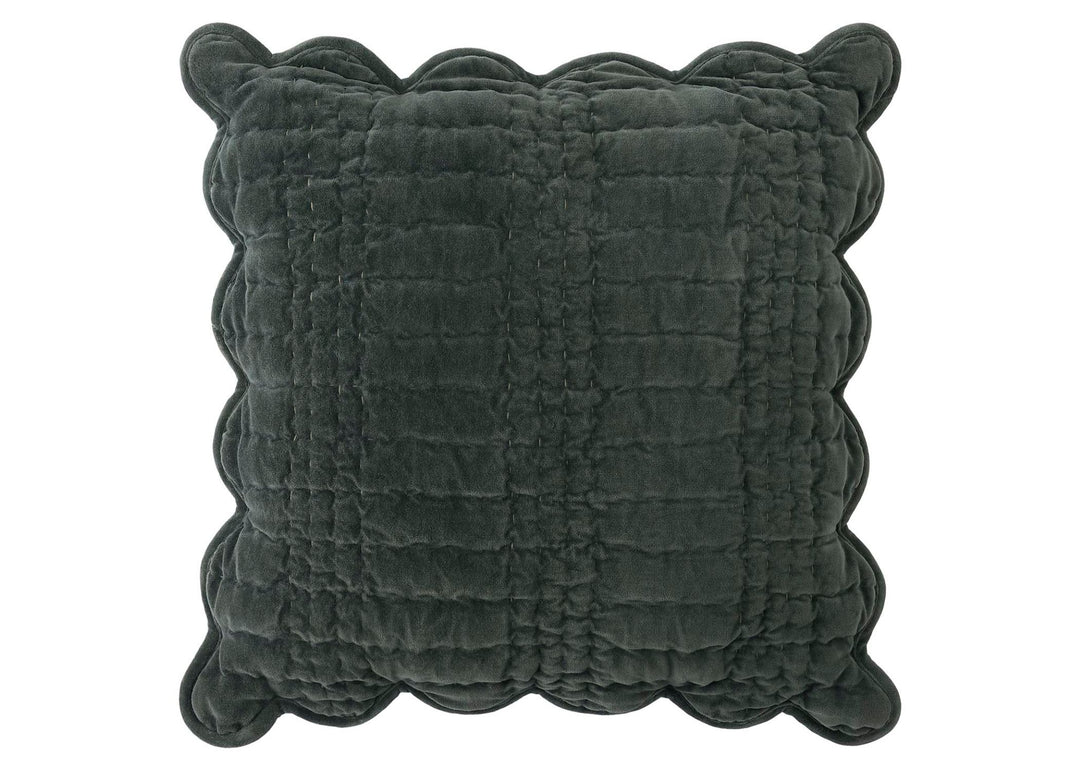 Laura Ashley "Brady Scalloped" Decorative Filled Cushion - 43 x 43 cm