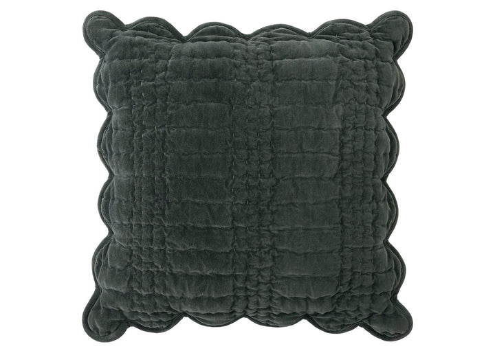 Laura Ashley "Brady Scalloped" Decorative Filled Cushion - 43 x 43 cm