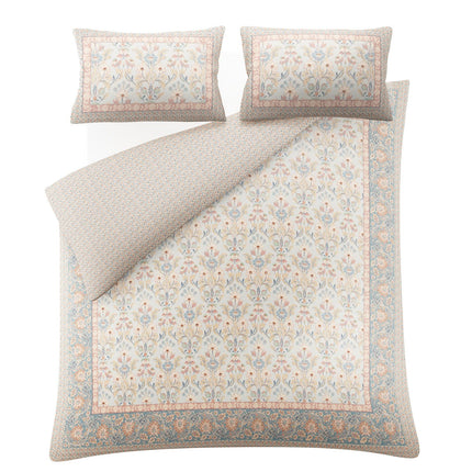 طقم غطاء لحاف "Walled Garden" من Laura Ashley باللون الأصفر