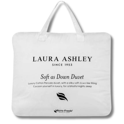 Laura Ashley "Soft as Down" Anti Allergy Filled Duvet - 4.5 Tog