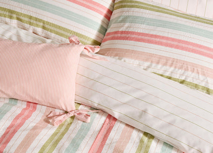 Laura Ashley "Flaxley Stripe" Decorative Filled Cushion - 30 x 50 cm