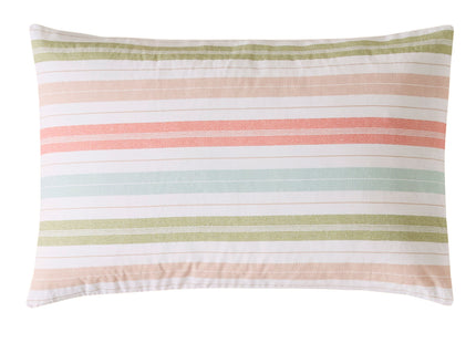 Laura Ashley "Sophie Stripe" Duvet Cover Set in Multi