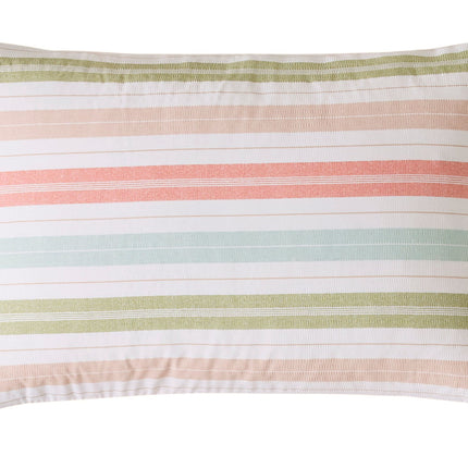 Laura Ashley "Sophie Stripe" Duvet Cover Set in Multi
