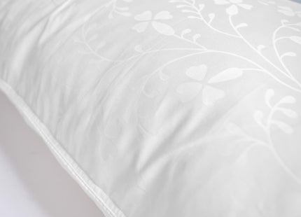 وسادة كوفمان "شاليه" المصنوعة من ريش الإوز الألماني بنسبة 100% والمحشوة بثلاث حجرات - راحة ثابتة