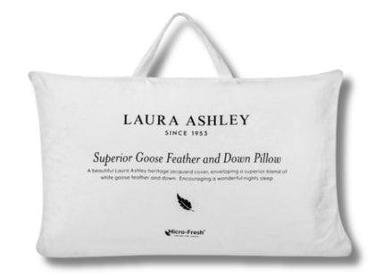 Laura Ashley "Superior Goose Feather & Down" Filled Pillow