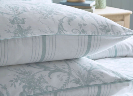 Laura Ashley "Tuileries" Duvet Cover Set in Seaspray