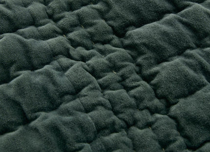 Laura Ashley "Brady Scalloped" Bedspread in Pine Green
