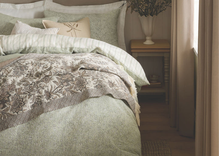 Laura Ashley "Elmdon" Duvet Cover Set in Sage