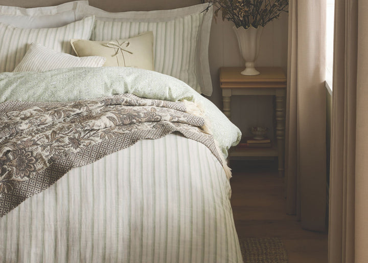 Laura Ashley "Elmdon" Duvet Cover Set in Sage