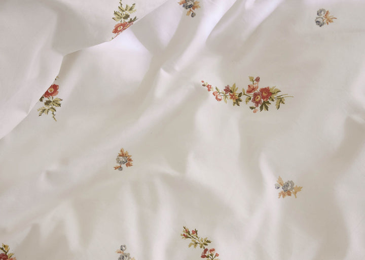 Laura Ashley "Elsie Bouquet" Duvet Cover Set in Pale Cranberry