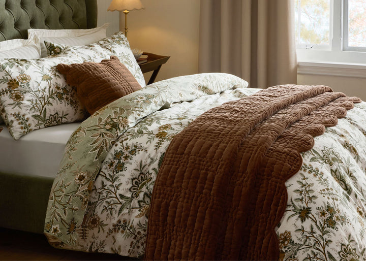Laura Ashley "Marlbrook" Duvet Cover Set in Sage