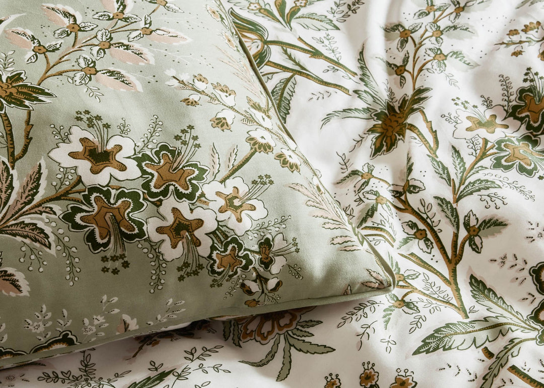 Laura Ashley "Marlbrook" Duvet Cover Set in Sage