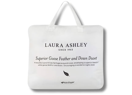 Laura Ashley "Superior Goose Feather & Down" Filled Duvet - 10.5 Tog
