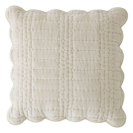Laura Ashley "Brady Scalloped" Decorative Filled Cushion - 43 x 43 cm