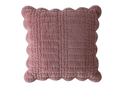 Laura Ashley "Brady Scalloped" Decorative Filled Cushion - 43 x 43 cm