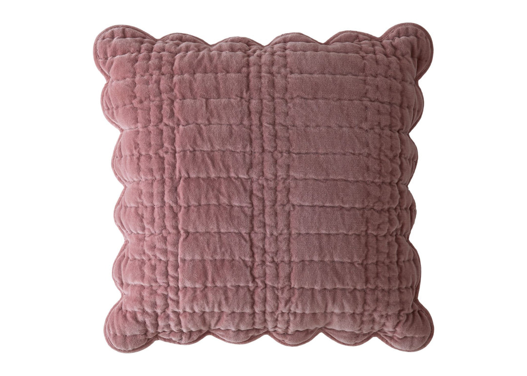 Laura Ashley "Brady Scalloped" Decorative Filled Cushion - 43 x 43 cm