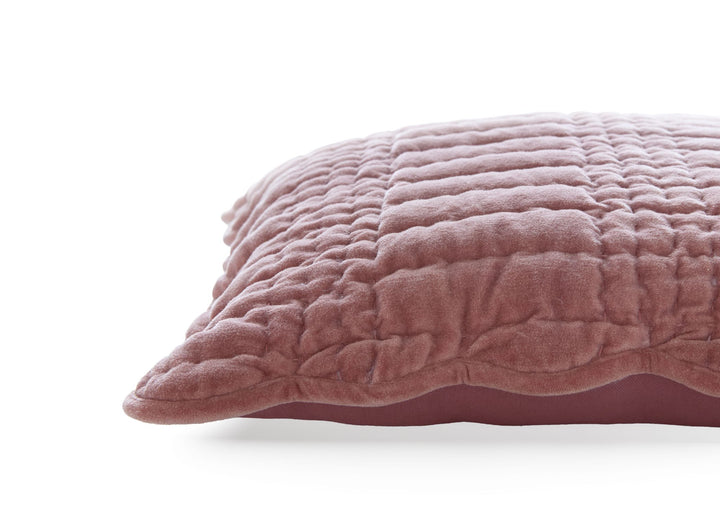 Laura Ashley "Brady Scalloped" Decorative Filled Cushion - 43 x 43 cm