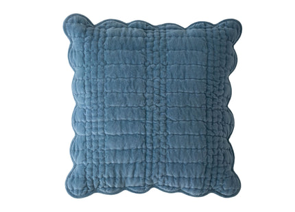 Laura Ashley "Brady Scalloped" Decorative Filled Cushion - 43 x 43 cm