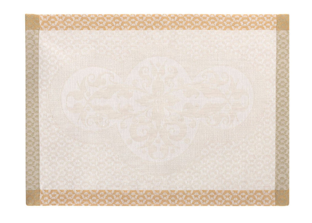Le Jacquard Francais "Evasion" Table Linen Collection in Beige