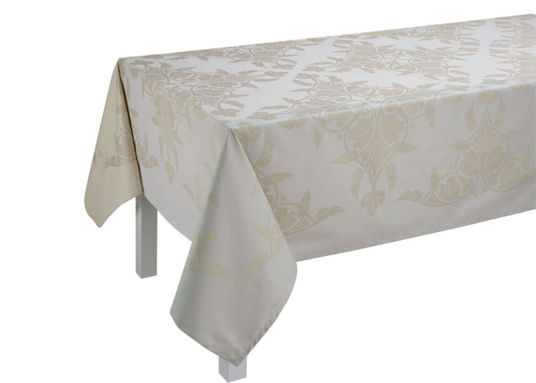 Le Jacquard Francais "Syracuse" Table Linen Collection in Beige