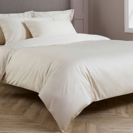 Christy "400 TC Sateen" Plain Dyed Sheets in Linen