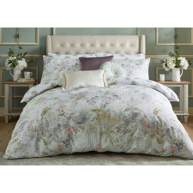 طقم غطاء لحاف "لينليثغو" من لورا آشلي بلون الخزامى الباهت