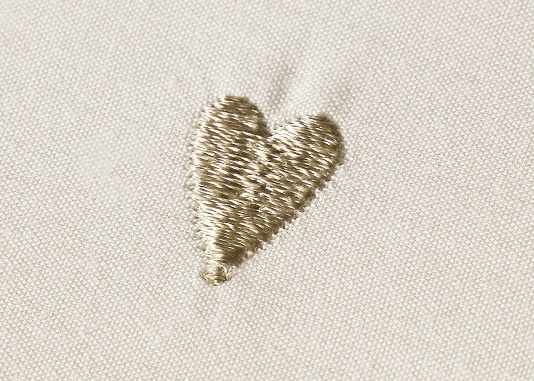 Sophie Allport "Love Hearts" Duvet Cover Set in Natural