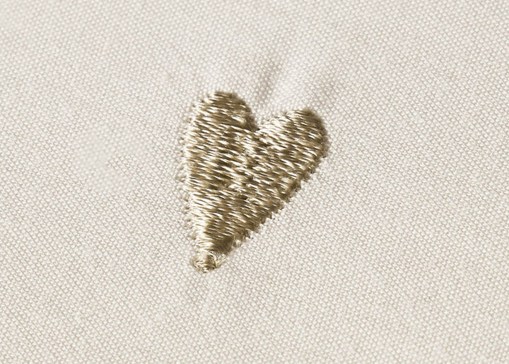 Sophie Allport "Love Hearts" Duvet Cover Set in Natural