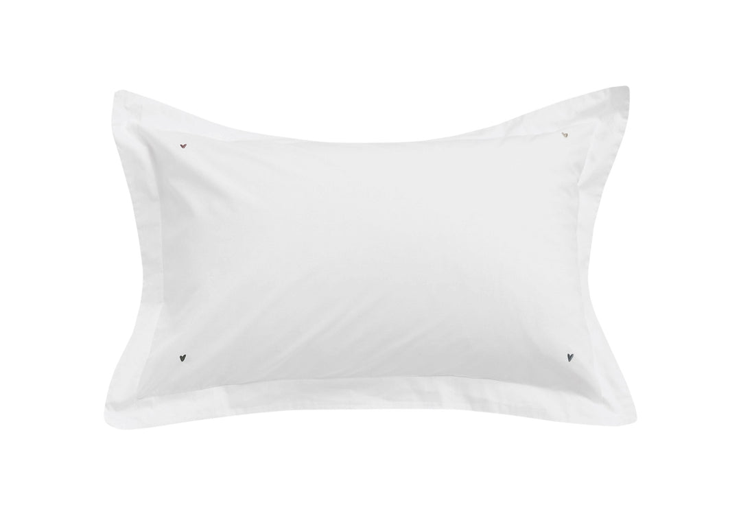 Sophie Allport "Love Hearts" Duvet Cover Set in Natural