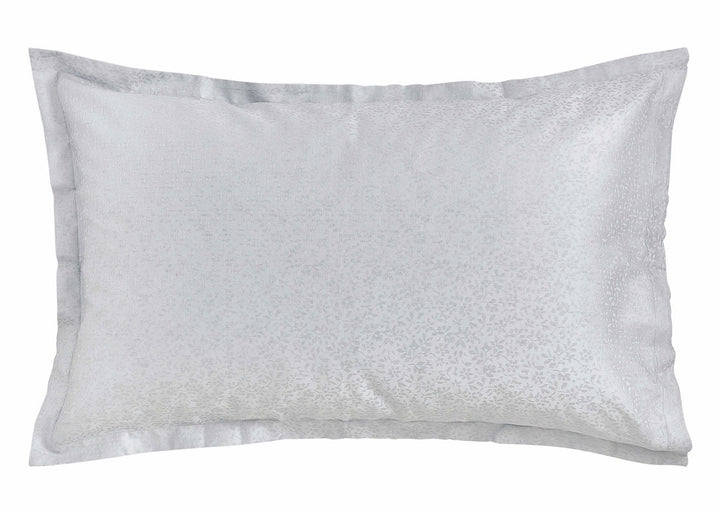 Murmur "Meadow" Jacquard Duvet Cover in Cloud Grey