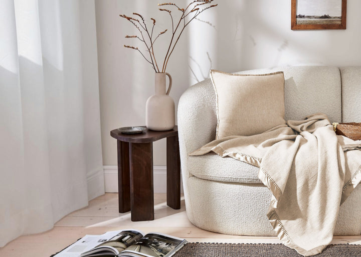 Murmur "Lewin" Decorative Cushion in Linen