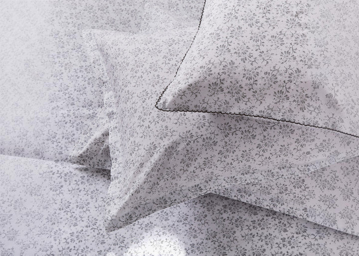 Murmur "Mae" Duvet Cover Set in Cloud Grey