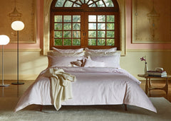 Amalia "Flores" Duvet Cover in Pink