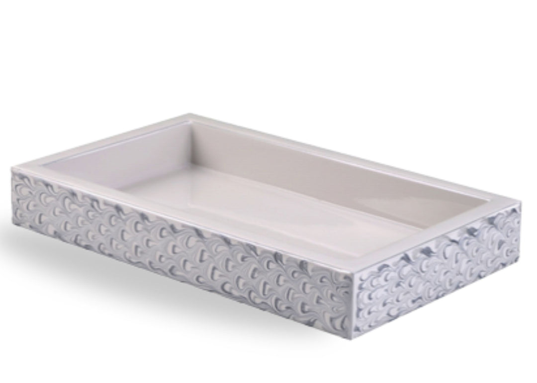 Mike + Ally "Atlantic" Bathroom Accessories in Silver