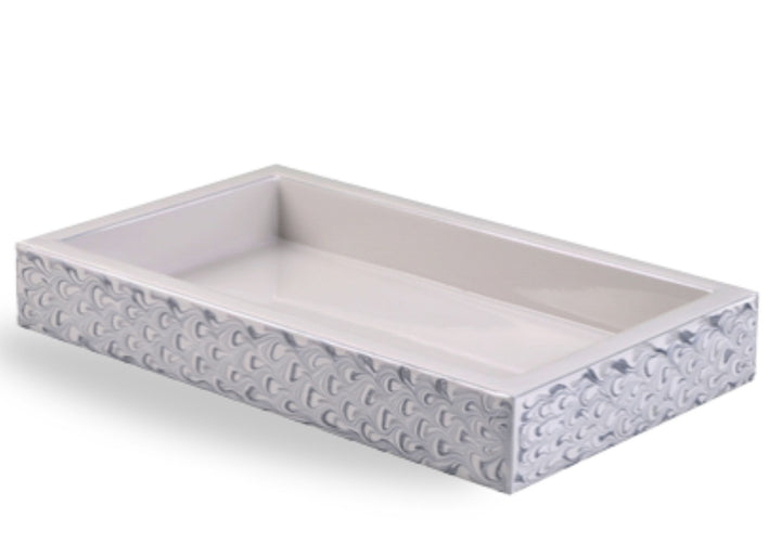 Mike + Ally "Atlantic" Bathroom Accessories in Silver