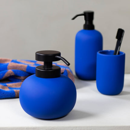 Mette Ditmer "Lotus" Bathroom Accessories in Cobalt