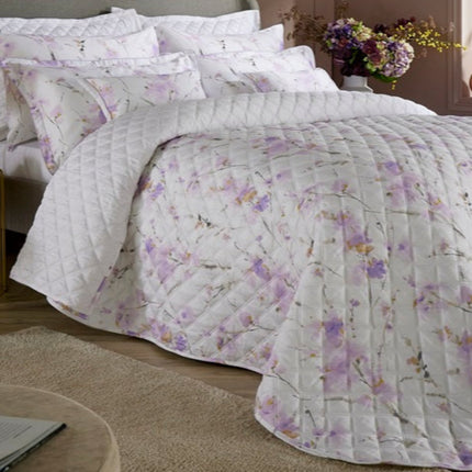Christy "Mimosa" Bedspread Sets in Lilac