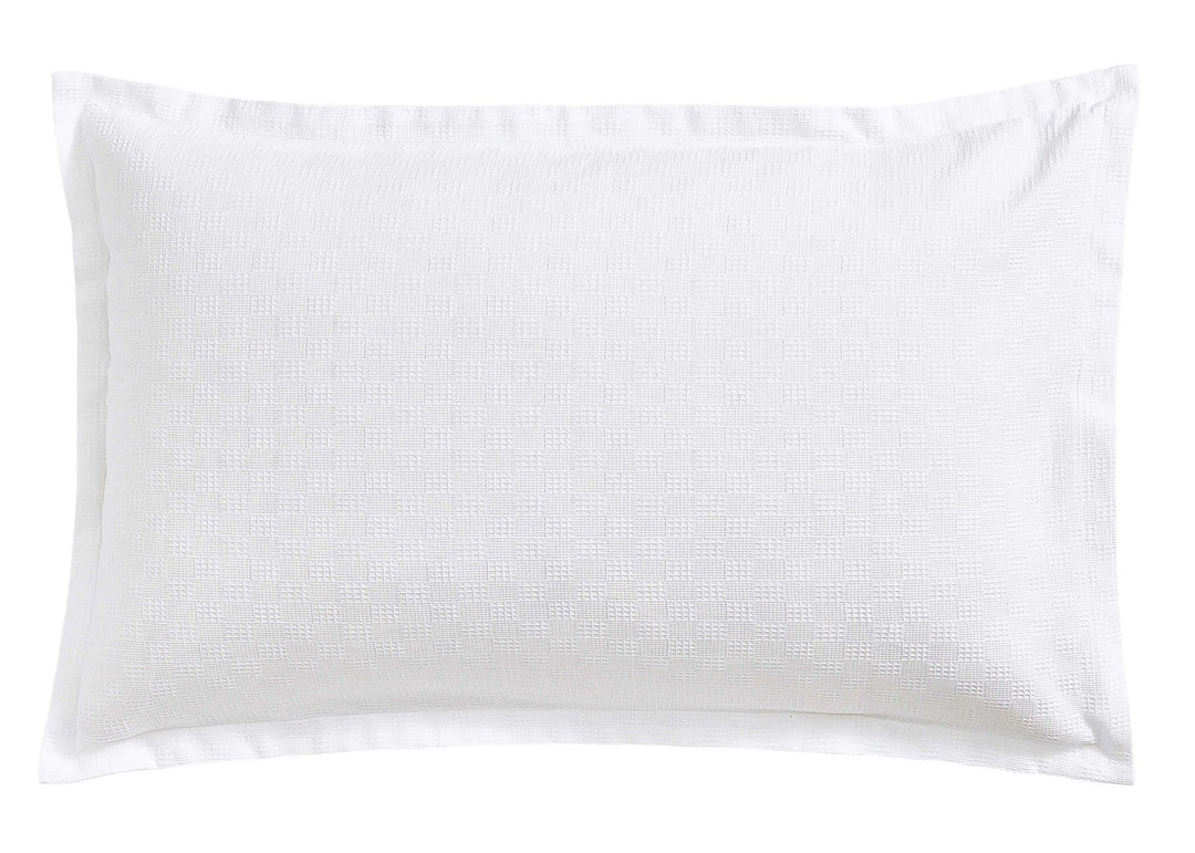 Murmur "Ari" Duvet Cover and Pillowcase in White