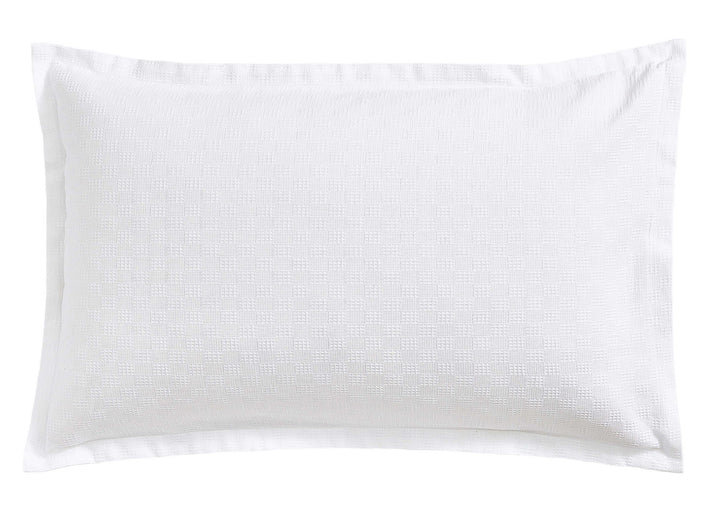 Murmur "Ari" Duvet Cover and Pillowcase in White
