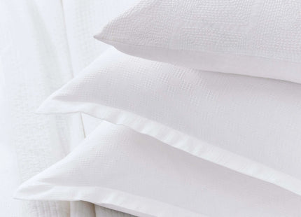 Murmur "Ari" Duvet Cover and Pillowcase in White