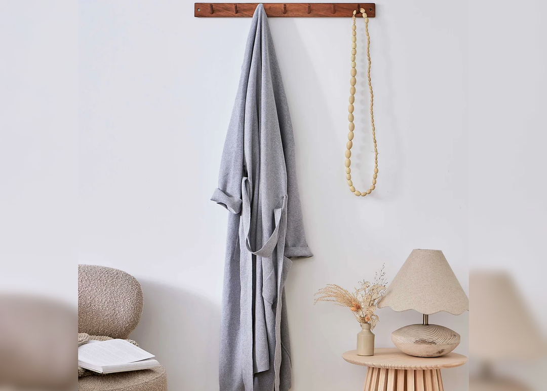 Murmur "Lora" Bathrobe in Cloud Grey