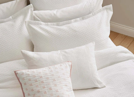 Murmur "Hush" Duvet Cover in White