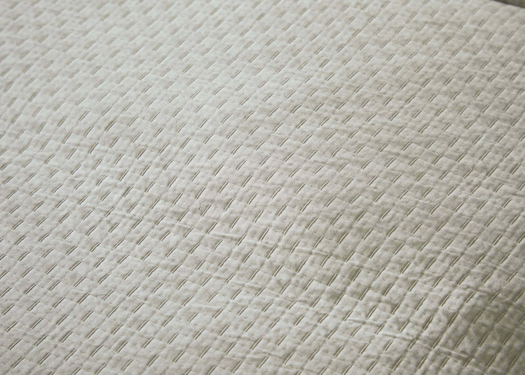 Murmur "Hush" Duvet Cover in Cloud Grey