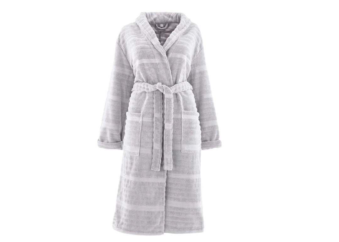 Murmur "Leif" Bathrobe in Cloud Grey