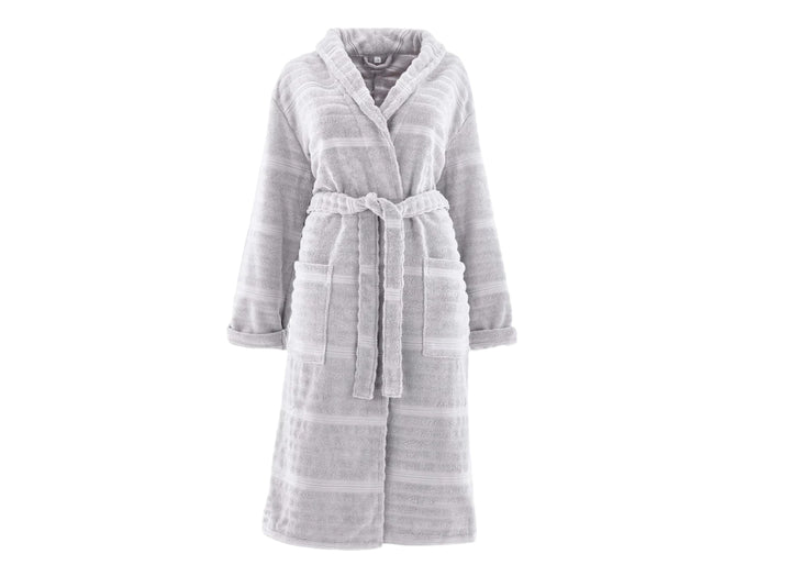 Murmur "Leif" Bathrobe in Cloud Grey
