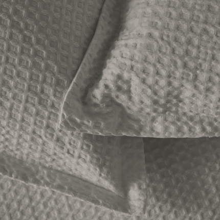 Murmur "Lida" Duvet Cover Sets in Cloud Grey